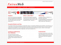 fairesweb.de Webseite Vorschau