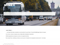 minex.de Webseite Vorschau