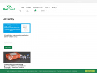 bioconsult.cz Webseite Vorschau