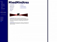 mixedmindarea.de Webseite Vorschau