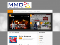 mmd-production.de Webseite Vorschau
