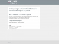 kressner.com Webseite Vorschau