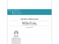 mueller-shg.de Webseite Vorschau