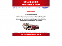mueller-sohn-krane-berlin.de Webseite Vorschau