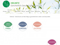 heilnetz.de Webseite Vorschau