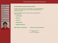 naturheilpraxis-holtzmann.de Webseite Vorschau