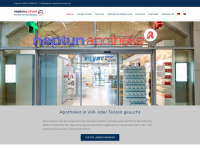 neptun-apotheke-berlin.de Webseite Vorschau