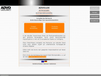 advolex.net Webseite Vorschau