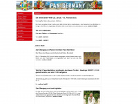 pan-germany.de Webseite Vorschau