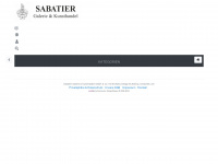 sabatier.de Webseite Vorschau