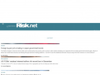 risk.net Webseite Vorschau