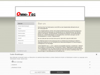 omni-tec.de Webseite Vorschau
