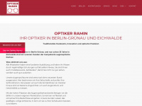 optiker-ramin.de Webseite Vorschau