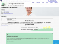 orthopaedie-wannsee.de Webseite Vorschau