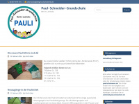 paul-schneider-grundschule.de Webseite Vorschau