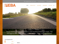 peba.de Webseite Vorschau