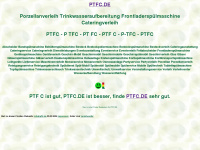 ptfc.de Webseite Vorschau