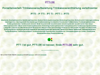 ptti.de Webseite Vorschau