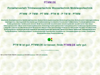 ptwm.de Webseite Vorschau