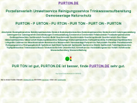 purton.de Webseite Vorschau