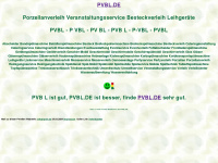 pvbl.de Webseite Vorschau