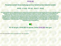 pvvz.de Webseite Vorschau