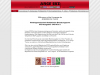 arge-sbz.de Webseite Vorschau