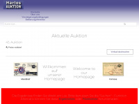harlos-auktion.de Webseite Vorschau