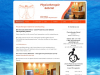 physiotherapie-gabriel.de Webseite Vorschau