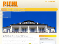 piehl-berlin.de Webseite Vorschau