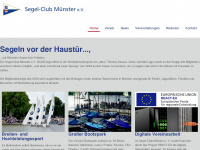 segel-club-muenster.de Webseite Vorschau