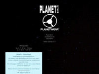planetwear.de Webseite Vorschau