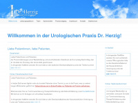praxis-dr-herzig.de Webseite Vorschau