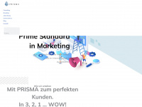 prisma-marketing.de Webseite Vorschau