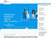 internationale-schule-berlin.de Webseite Vorschau