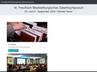 gelenk-symposium.de Webseite Vorschau