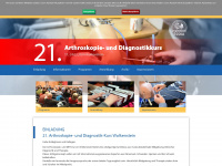 arthroskopie-kurs.de Webseite Vorschau
