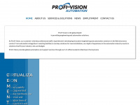 profi-vision.com Webseite Vorschau