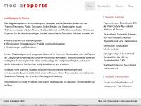 mediareports.de Thumbnail