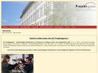 projektagentur-berlin.de Webseite Vorschau