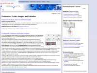proteomfactory.com Webseite Vorschau