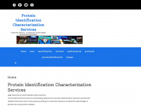 protein-identification-services.com Webseite Vorschau