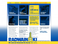 radwainski.de Webseite Vorschau