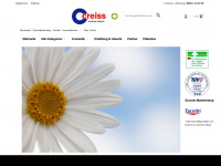 creiss.com Webseite Vorschau