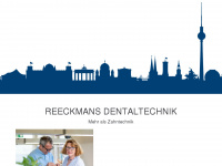 reeckmans-dental.de Webseite Vorschau