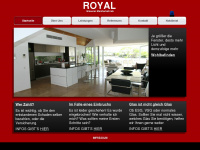 royalglas.com Webseite Vorschau