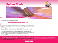 sabine-berk.de Webseite Vorschau