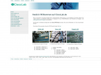ciscolab.de Webseite Vorschau