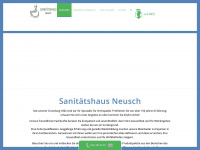 sanitaetshaus-neusch.de Webseite Vorschau
