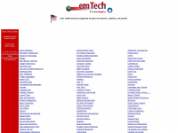 emtech.net Webseite Vorschau